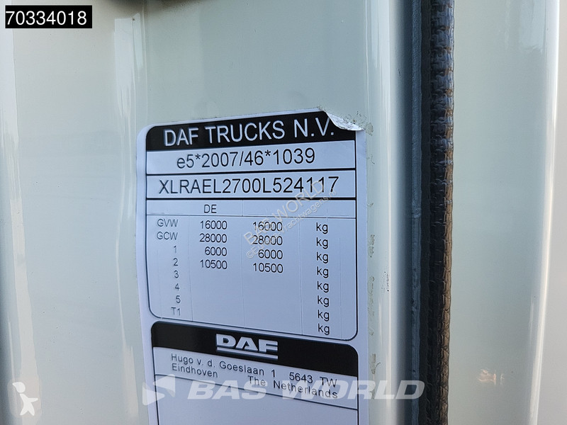 Camion DAF 290 4X2 81.000 Kms! 16t Automatic...