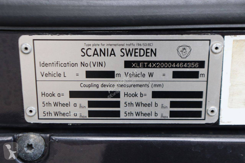 Camión Scania T124 A4X2 NA 470
