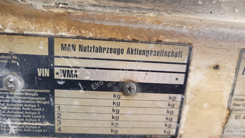 MAN 32372 (BIG AXLE / STEEL SUSPENSION / MANUAL...