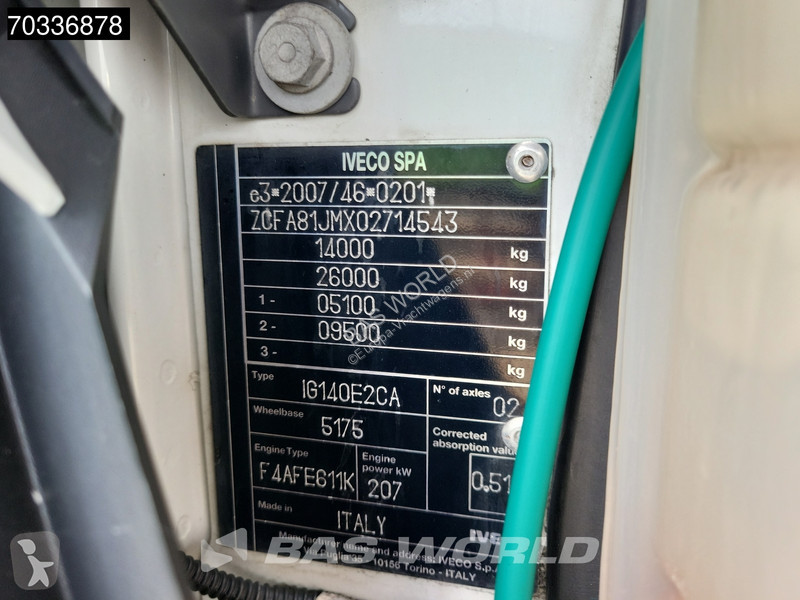 Lastbil Iveco 140E280 4X2 14t Automatic...