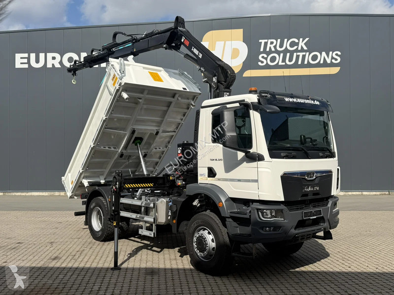 MAN TGM MAN TGM 4x4 BB EuromixMTP Hiab 138-3 truck