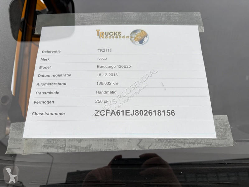 Lastbil Iveco 120E25 + SIDE DOORS + MANUAL +...