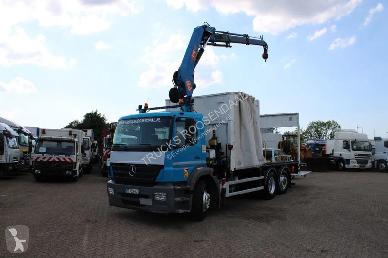 Camion Mercedes 2533 + 14t crane + 6x2 + REMOTE...