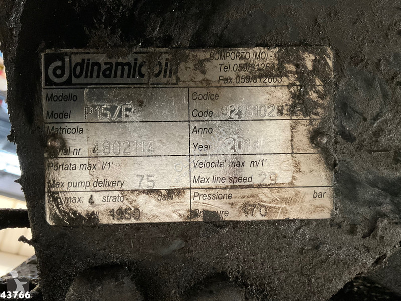 Camion MAN 35.480 8x4H Euro 6 HMF 40 Tonmeter...