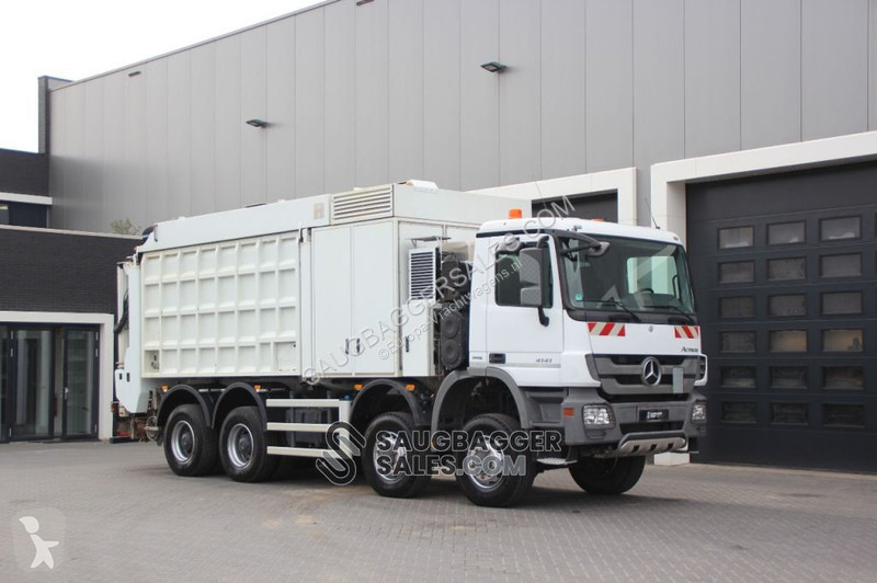 Camion Mercedes 4141 RSP 2014 Saugbagger 8x8