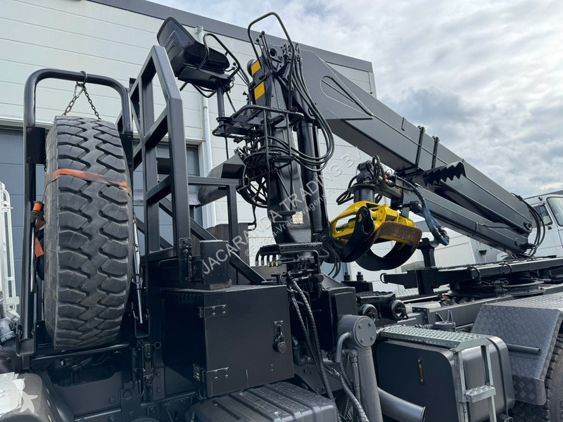 Camion Steyr 1491.310 6x6 Loglift 190 + dolly +...