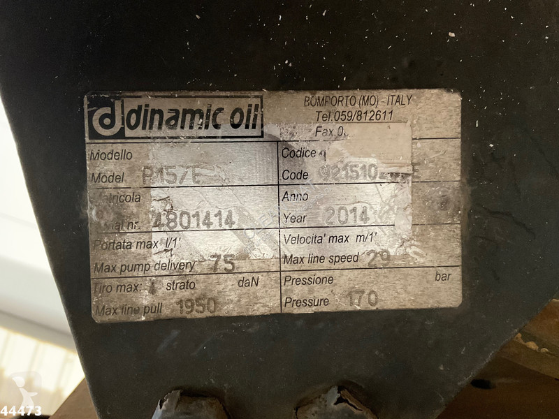 Camion DAF FAQ  510 8x2 Euro 6 HMF 40 Tonmeter...