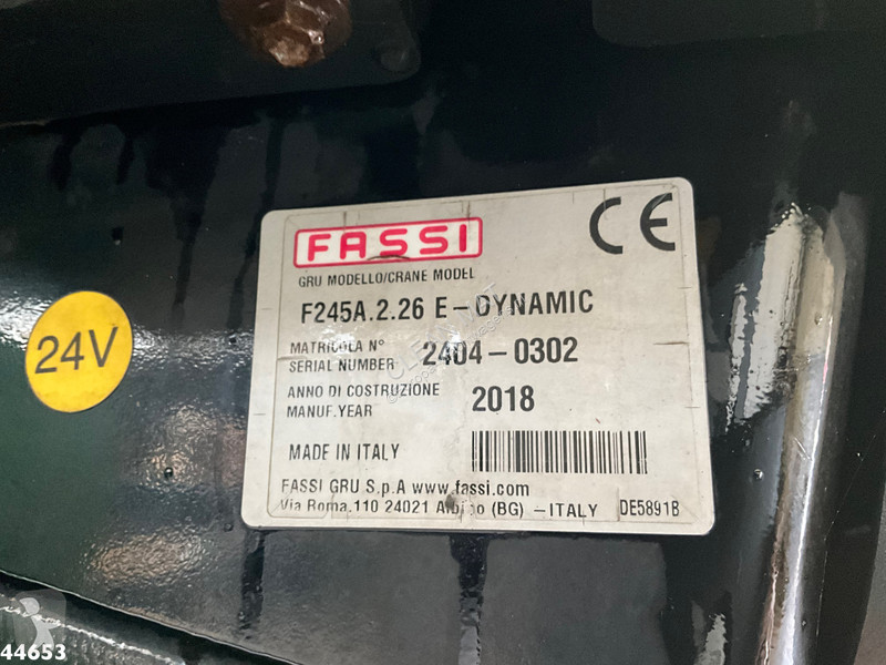 Camion Volvo 8x2 Euro 6 Fassi 24 Tonmeter...