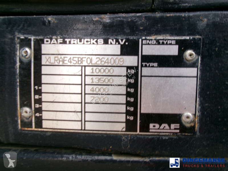 Camión DAF 45150 RHD Tadano TS-75 M crane 8 t