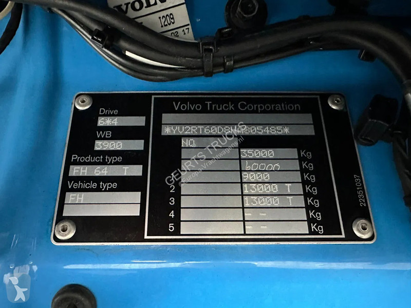 Camion Volvo 6X4 + FASSI F545RA.2.28...