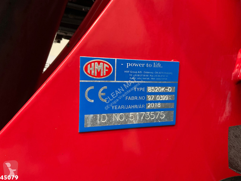 Camion Tatra T 158 8x6 Euro 6 HMF 85 Tonmeter...