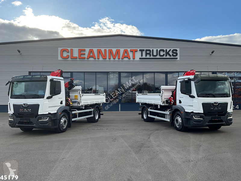 Camion MAN TGM Euro 6 Fassi 13 Tonmeter...