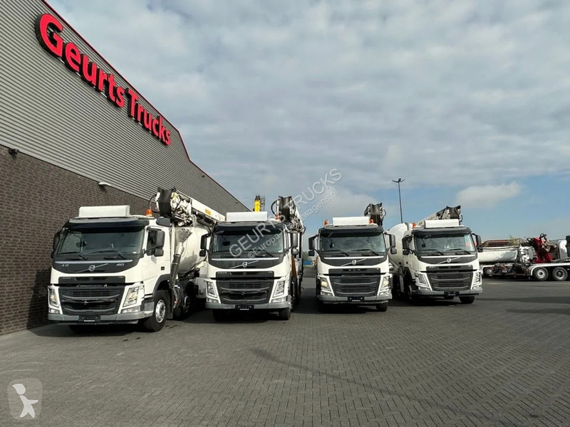 Kamion Volvo 8X4 + STETTER 9 M3 MIXER/MISCHER +...