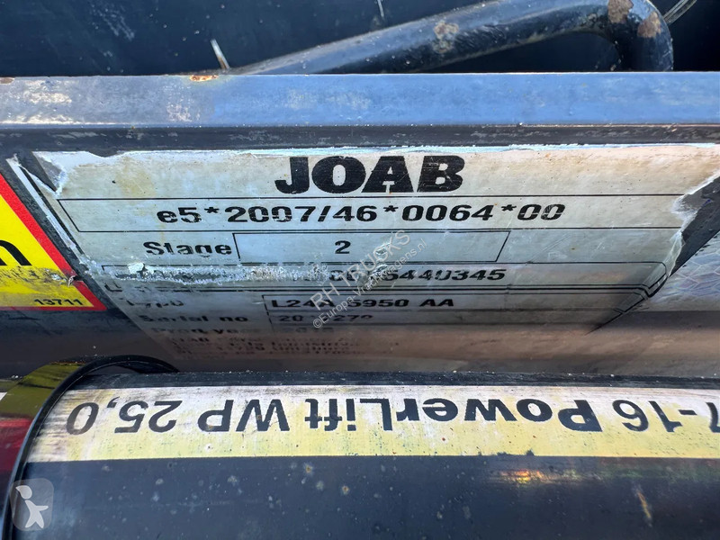 Kamion Scania 8X2 - EURO 6 + JOAB 24T HOOKLIFT...