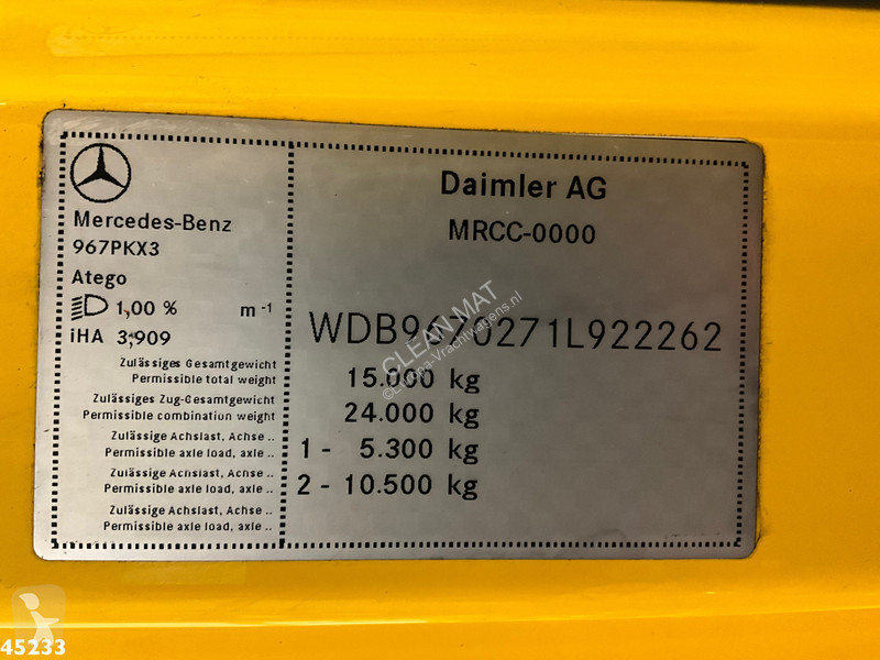 Camion Mercedes 1524 Euro 6 Falkom...
