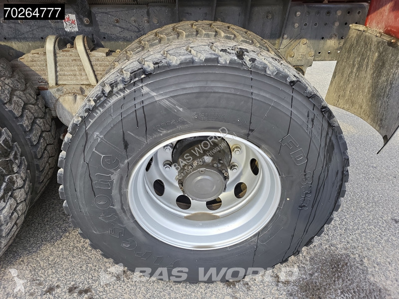 Vrachtwagen Renault 410 8X4 Telma Sides CCF...