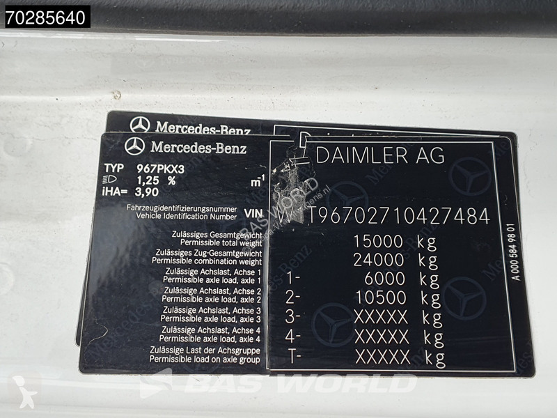 Kamion Mercedes 1524 4X2 15t 6-Cyllnder Tail...