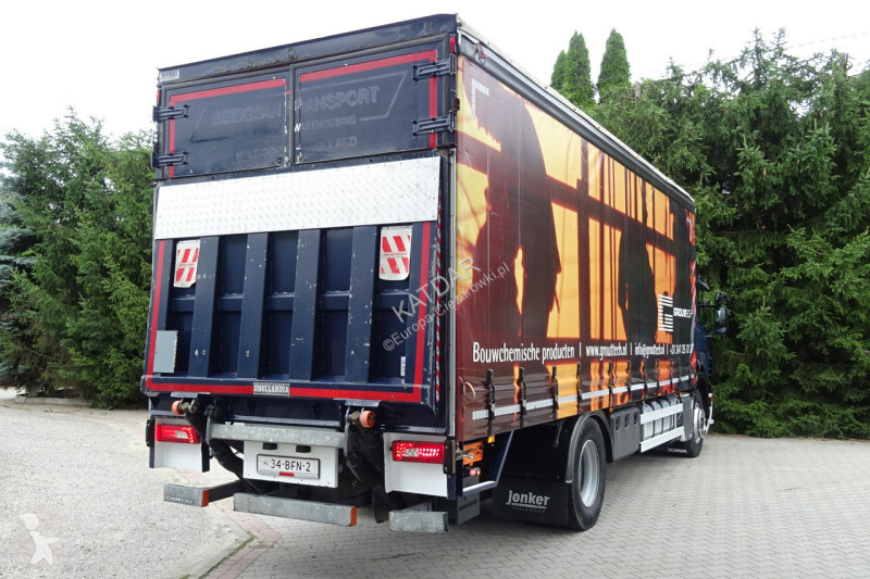 Kamion Scania P250 Euro 6 Firanka winda klapa...