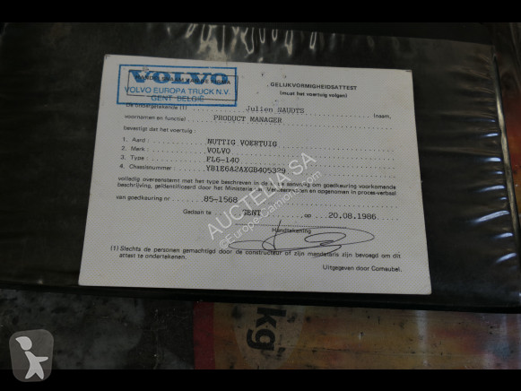 Camião Volvo FL6-140