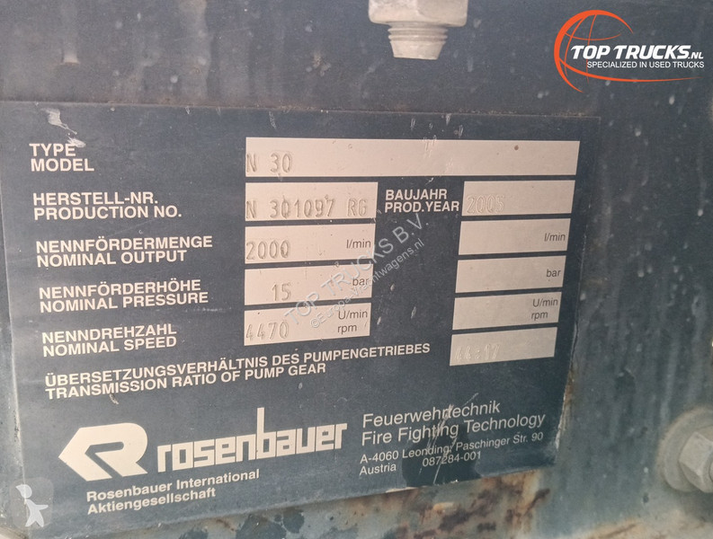 Lastbil Mercedes U 5000 4x4 - (type 437.4) 4000...
