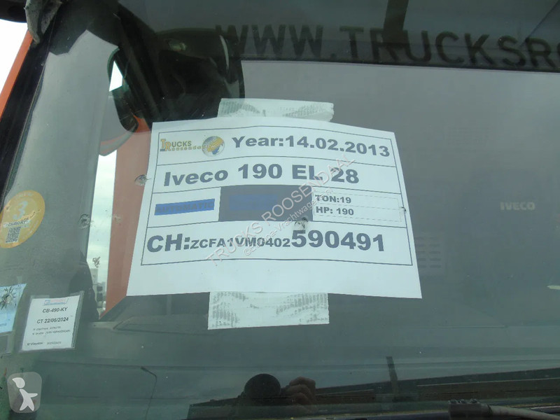 Lastbil Iveco 190EL28 + LIFT + EURO 5