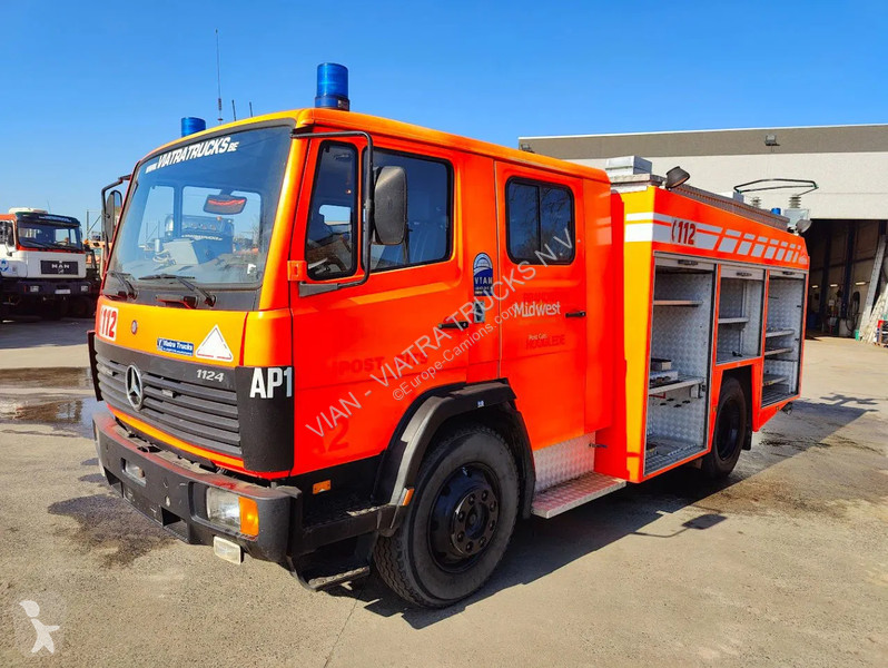 Camión Mercedes 1124 F 4x2 Feuerwehr -...