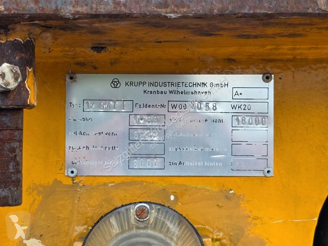 Grua Krupp Krupp 12 GMTI Mobilkran