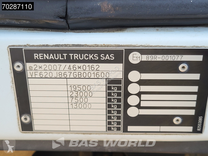 Kamion Renault D 280 4X2 Supra 1250Mt Lamberet...