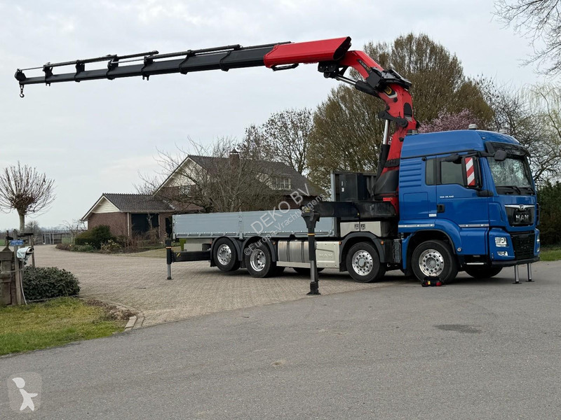 شاحنة MAN 35.510 8x2!!EURO 6 PALFINGER 58002...