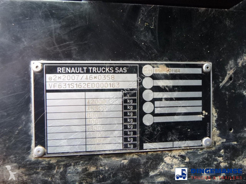 شاحنة Renault K 430 8x4 RHD tipper