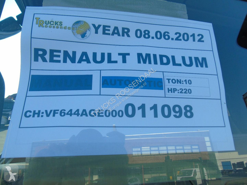شاحنة Renault 12,220 + euro 5 + LIFT