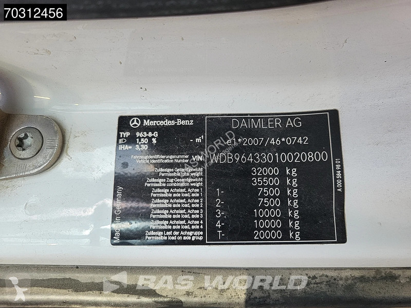 Betonárske zariadenie Mercedes 3240 8X4 9m3...