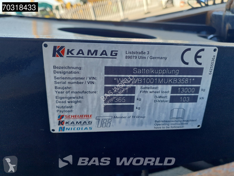 شاحنة Kamag 25F5 4X2 BDF Swap Bodycarrier...