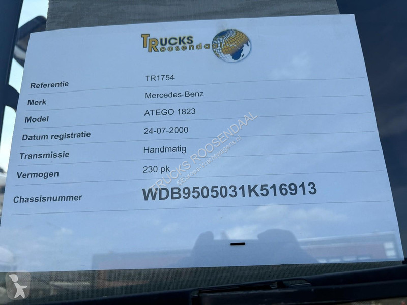 شاحنة Mercedes ATEGO 1823 + HIAB-102-S 2 + Euro...
