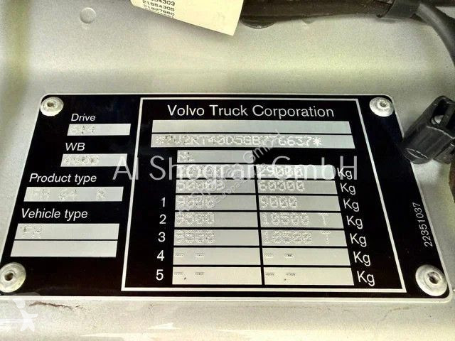 شاحنة Volvo 500 6x4 / Palfinger M12L97 / Eu6