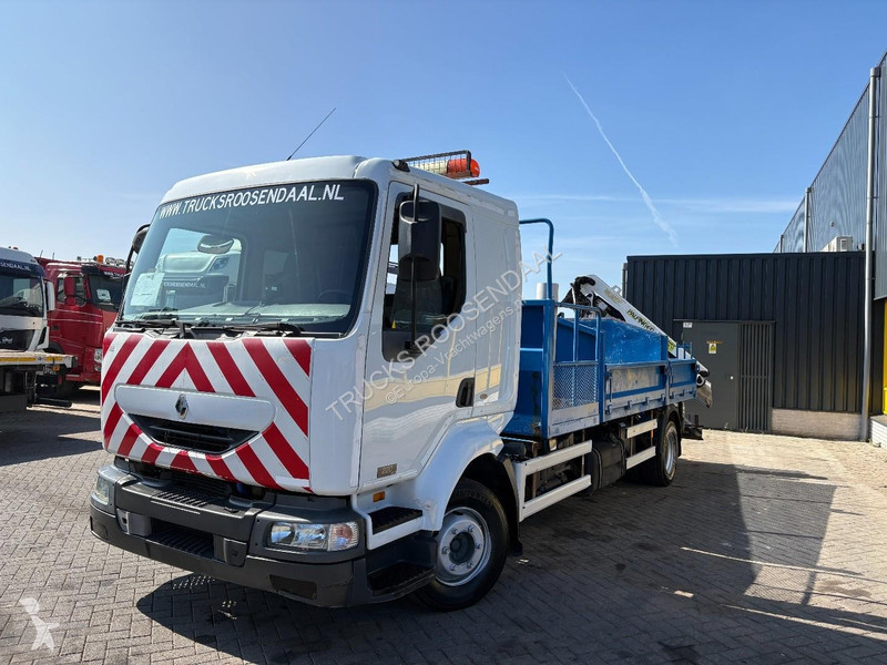 شاحنة Renault 220 + PALFINGER PK 6001 + tipper...