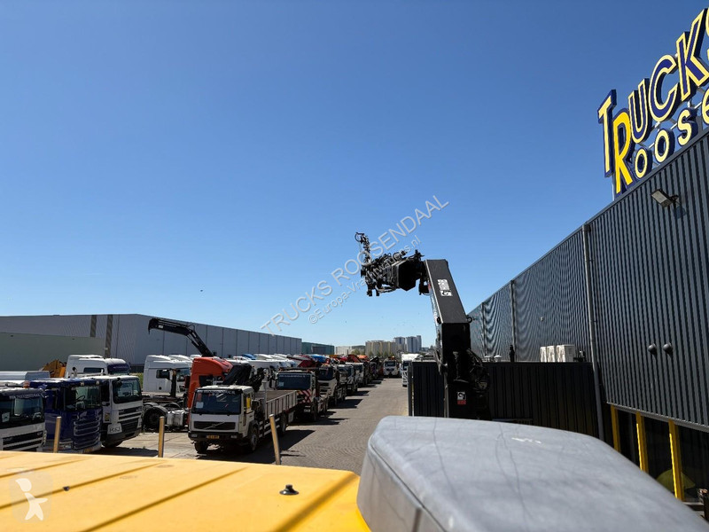 شاحنة Volvo 500 + HIAB 638 E-6 + JIB 6x + 8X4...