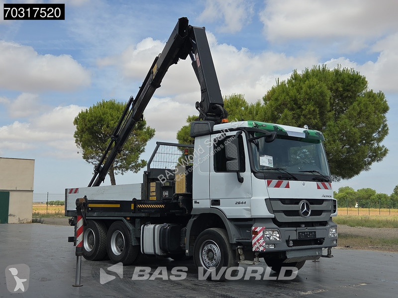 Mercedes 2644 6X4 Grua HIAB 244 EP-5 HIDUO...