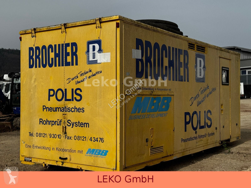 شاحنة Iveco Nur Kühlkoffer + Contanier Koffer +...