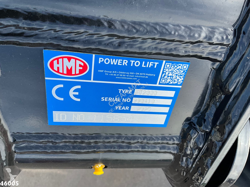 شاحنة Volvo 500 Euro 6 8x2 HMF 95 Tonmeter...