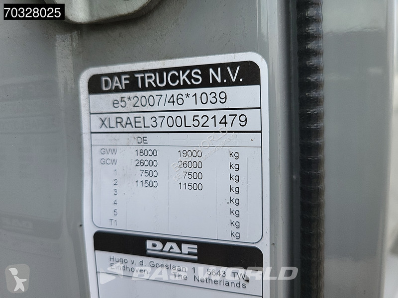 شاحنة DAF 320 4X2 18t Automatic Tailgate Euro 6