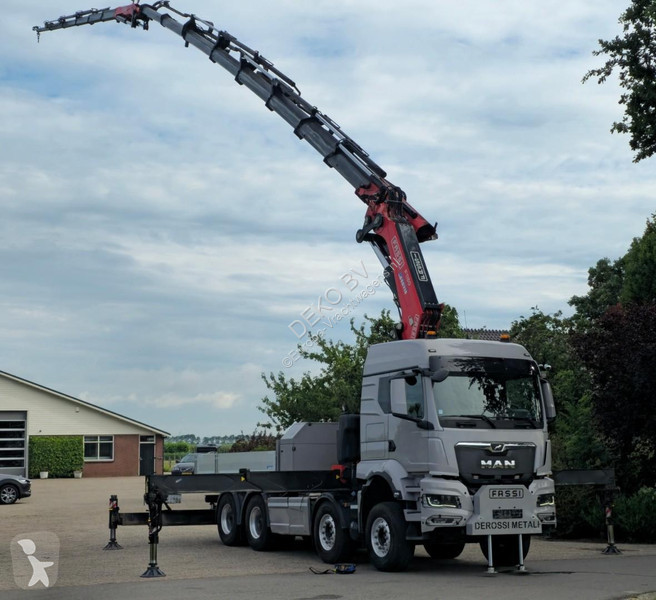 شاحنة MAN 37/510 8x4 FASSI 115tm CRANE/...