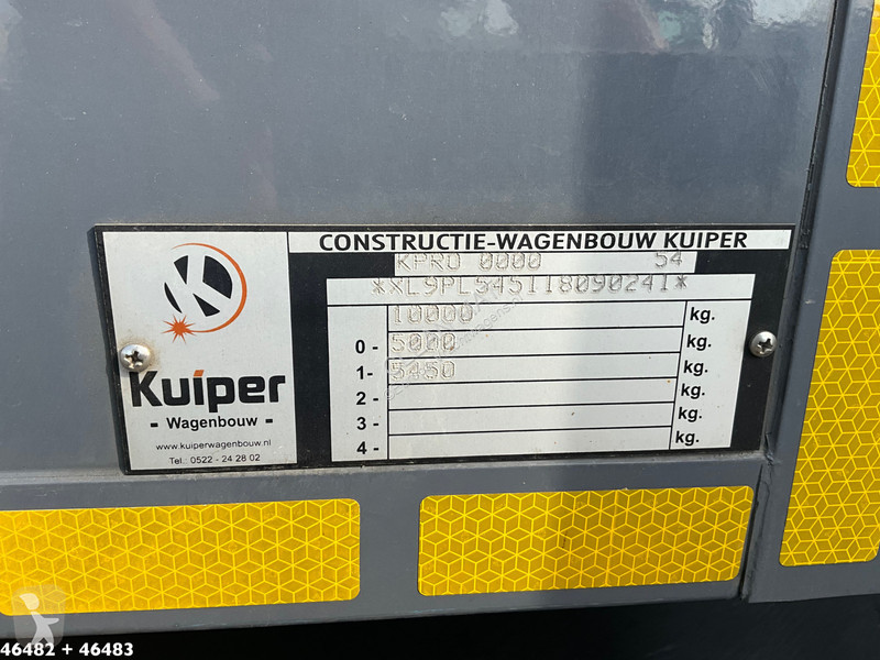شاحنة Iveco 50C21 + Kuiper KPRO54 gesloten...