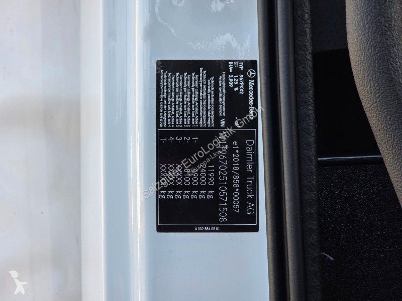 Camion Mercedes 1224 / Euro: 6E | Aluklappen |...