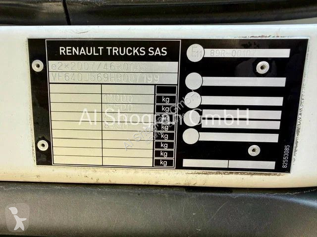 شاحنة Renault D 12.220 / Carrier Supra 750 / LBW