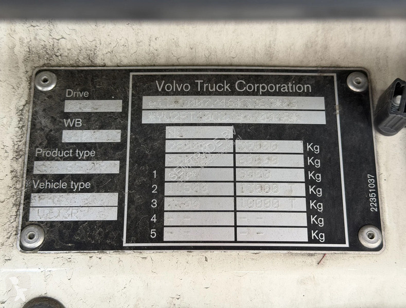 شاحنة Volvo 13500 I-PARK COOL CARRIER TRS...