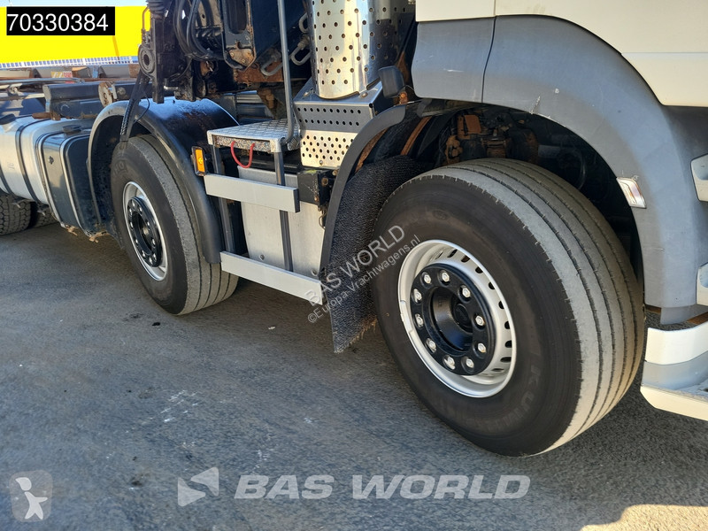 شاحنة DAF 460 8X2 HIAB 144 B-3 HIDUO Crane kran...