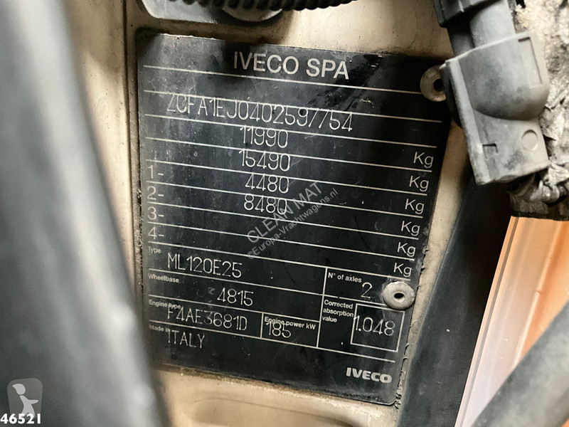 شاحنة Iveco ML120E25 Palfinger 6 Tonmeter...