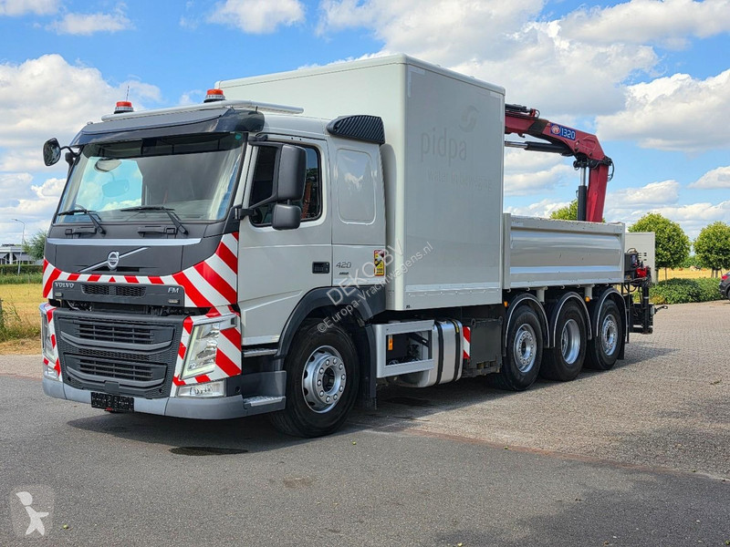 شاحنة Volvo 420 2x CRANE/TIPPER EURO6!!2030...