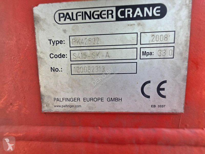 Camión Volvo 500 6x2!! PALFINGER 42TM!! RADIO...